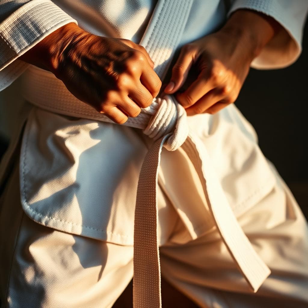 Nouer sa ceinture